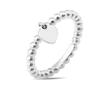 Кольца без вставок в серебре