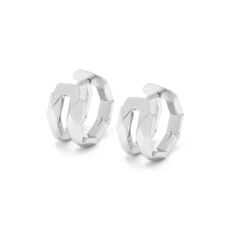 Серьги-конго серебряные 2СН25/32