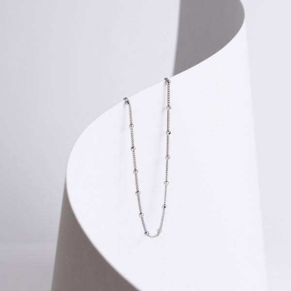 Цепочка серебряная Шарики Л265Р2