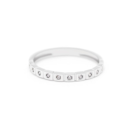 Кольцо серебряное с фианитами 2850.1