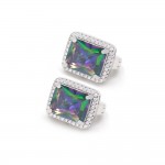 Серьги серебряные с фианитами 3892.1