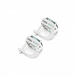 Серьги серебряные с фианитами 3892.2