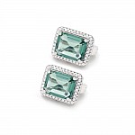 Серьги серебряные с фианитами 3892.2