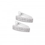 Серьги серебряные с фианитами 3036.1