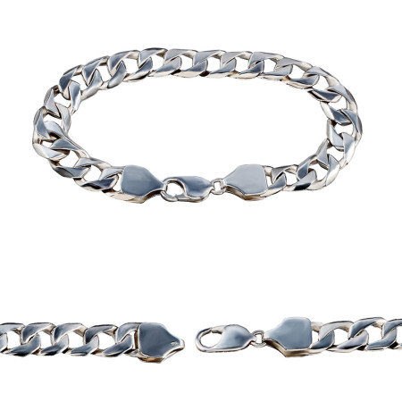 Серебряный браслет Панцирь 2БАЛ091