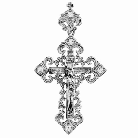Срібний хрестик 2Х007