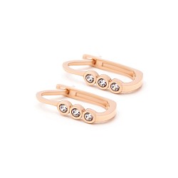 Сережки золоті з фіанітами 1СК6/0003