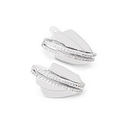 Серьги серебряные с фианитами 2СК25/22