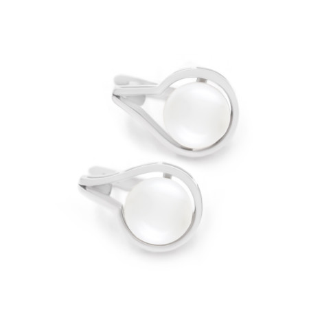 Сережки срібні з перлами 2СЖ24/22