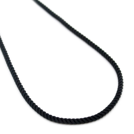 Ювелірний шнурок зі срібною застібкою 1466-ч