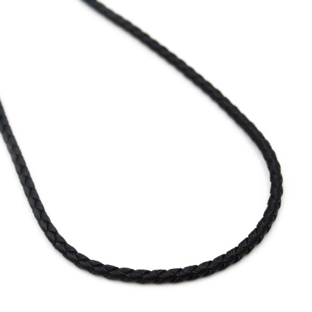 Ювелірний шнурок зі срібною застібкою 471.30.10ч