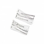 Сережки срібні з фіанітами 53066-р