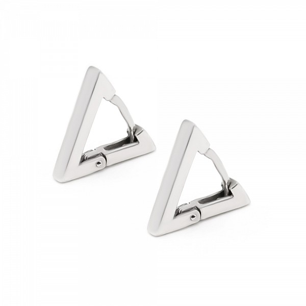 Сережки срібні Трикутники 56-279-р