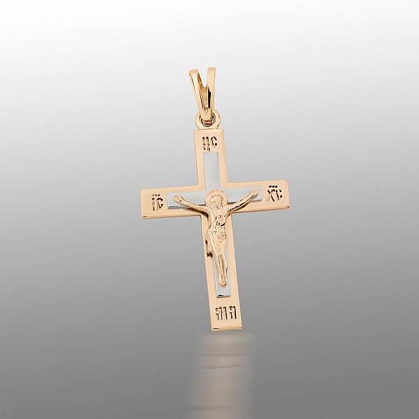 Крестик золотой 107-1148