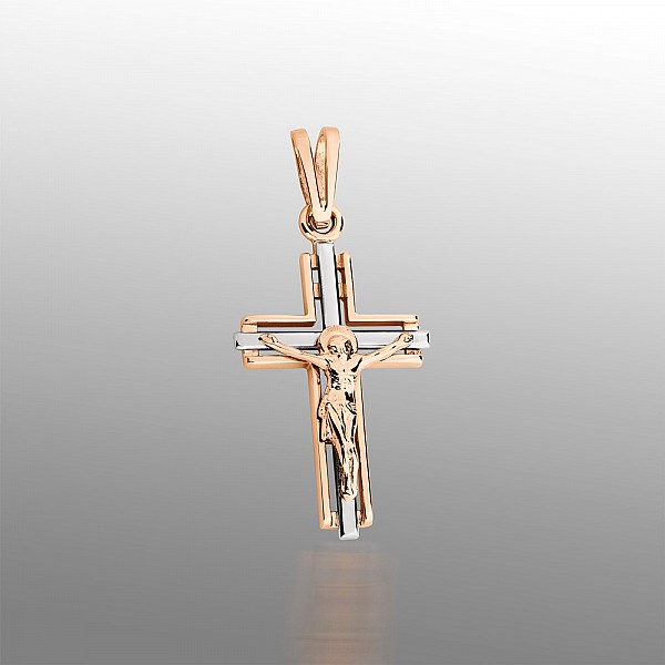 Крестик золотой 107-1170