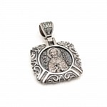 Ладанка золотая Николай Чудотворец 11496ЛНЧб