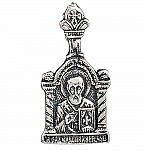 Ладанка серебряная «Св. Николай Чудотворец» 2ЛЛ012