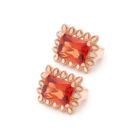 Сережки золоті з сапфіром 1С397С