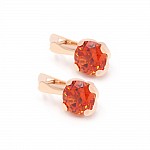 Серьги золотые с сапфиром 1С419С