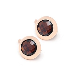 Серьги золотые с гранатом 1С439Г