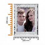 Срібна рамка для фото 4S325-1W 20*25 см