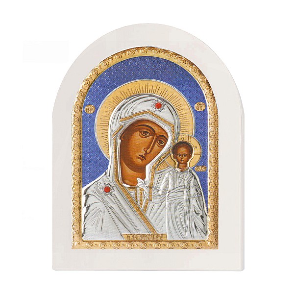 Ікона Матір Божа Казанська 4E1106/WH-AXB 20*26 см
