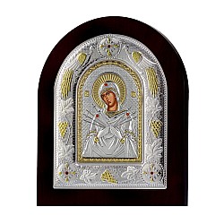 Ікона Матір Божа Семистрільна 4E3114BX 18*22 см