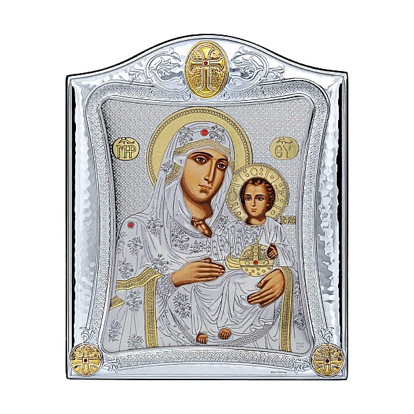 Ікона Матір Божа Єрусалимська 4E3402/1X 20*25 см