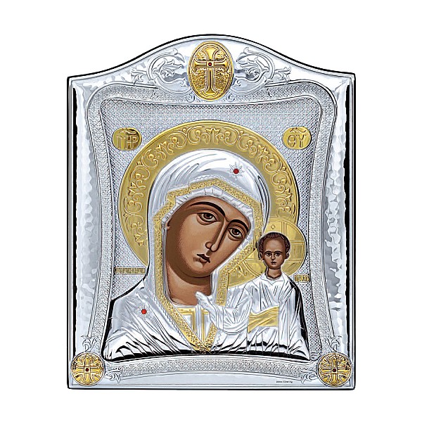 Ікона Матір Божа Казанська 4E3406/1X 26*21 см