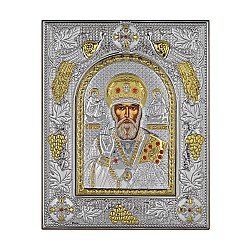 Ікона Миколай Чудотворець 4E3708AX 20*25 см