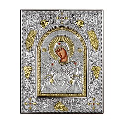 Ікона Матір Божа Семистрільна 4E3714VX 26*32,5 см