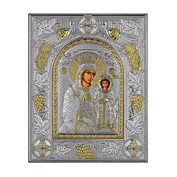 Ікона Матір Божа Нев’янучий Цвіт 4E3723BX 13,5*17,5 см