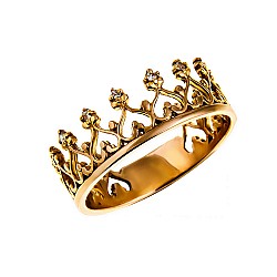 Каблучка золота Корона 1К021