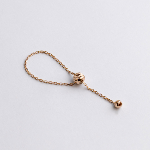 Кольцо-слайдер золотое 1С3/0302