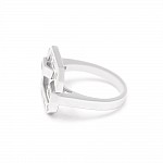 Кольцо серебряное с фианитами 2КН25/19