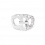 Кольцо серебряное с фианитами 2КН25/20