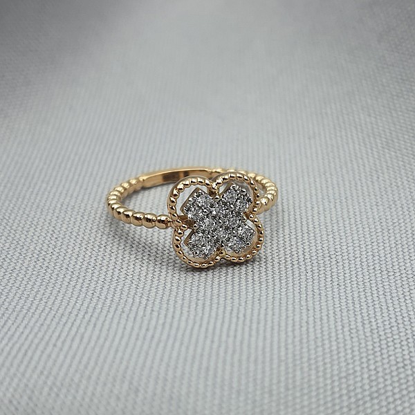 Кольцо золотое с бриллиантами 3_К 21.1