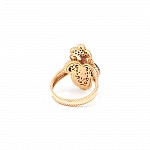 Кольцо золотое с опалами и нанокристаллами 3723741