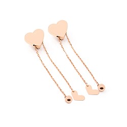 Сережки золоті Сердечка 400301