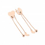 Сережки золоті Сердечка 400301