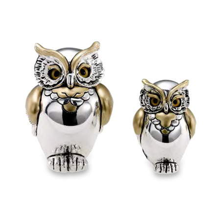 Статуэтка серебряная Сова 17062ORO