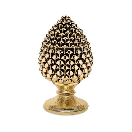 Статуэтка серебряная Шишка R17331/2ORO
