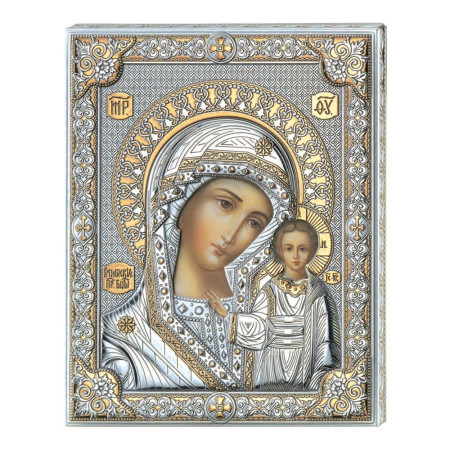 Ікона Матір Божа Казанська  85302/7LORO 24*31 см