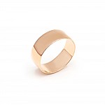 Обручальное кольцо золотое классическое 5-0018
