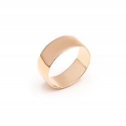 Обручальное кольцо золотое классическое 5-0018