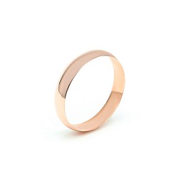 Обручальное кольцо золотое классическое 1ОК002
