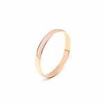 Обручальное кольцо золотое классическое 1ОК015
