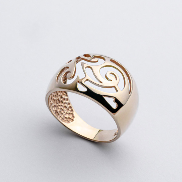 Каблучка золота фігурна 1К067