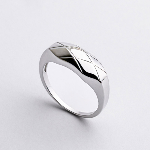 Кольцо серебряное 2КН25/38