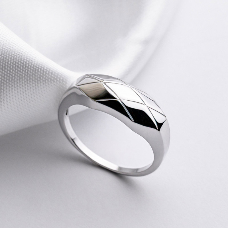 Кольцо серебряное 2КН25/38